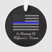 EN MÉMOIRE DE L'ORNEMENT D'OFFICIER DE POLICE DÉCH (devant)