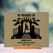 En Mémoire Des Funérailles Des Golfeurs (Neutre)