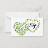 En mémoire Sympathy Memorial Angel carte fleuriste (Dos)