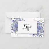 En mémoire Sympathy Memorial Angel carte fleuriste (Dos)