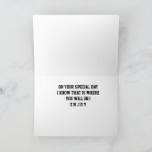 EN MER POUR VOTRE CARTE **ANNIVERSAIRE** (Intérieur)