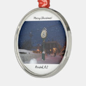 En Métal Bristol, ornement de RI (Gauche)