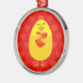 En Métal Chick doux, ornement (Gauche)