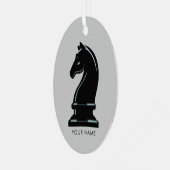 En Métal Échecs ornement (Avant gauche)