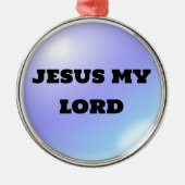 En Métal Élégance élégante : Ornement rond métallique (Devant)