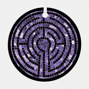 En Métal LABYRINTH VI Cercle métallique Ornement
