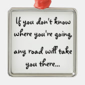 En Métal N'importe quel ornement routier (Devant)