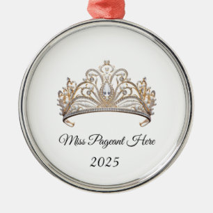 En Métal Ornement Couronne de Princesse
