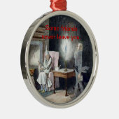 En Métal Ornement d'amis de Noël (Droite)