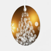 En Métal Ornement d'arbre de Noël (Avant gauche)