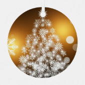 En Métal Ornement d'arbre de Noël (Recto)