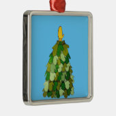 En Métal Ornement d'arbre Mitten (Droite)