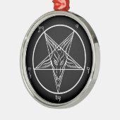 En Métal Ornement de Baphomet, de luxe (Gauche)