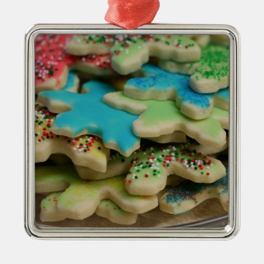 En Métal Ornement de biscuits de Noël (Devant)