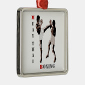 En Métal Ornement de boxe thaïlandaise (Droite)