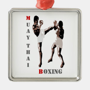 En Métal Ornement de boxe thaïlandaise