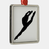 En Métal Ornement de danseuse de ballerine (Droite)