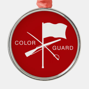 En Métal Ornement de garde du drapeau