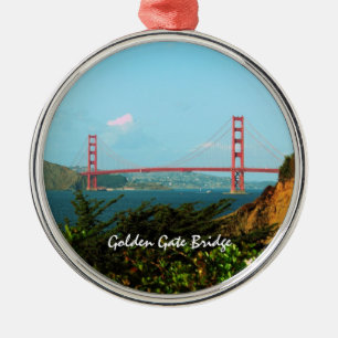 En Métal Ornement de golden gate bridge