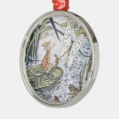 En Métal Ornement de la Thumbelina (Gauche)