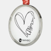 En Métal Ornement de maman CDH (Gauche)