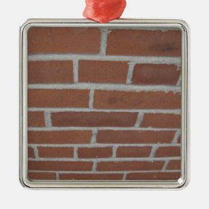 En Métal Ornement de mur de briques