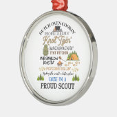 En Métal Ornement de scouts (Gauche)