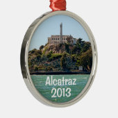 En Métal Ornement de vacances d'Alcatraz (Droite)