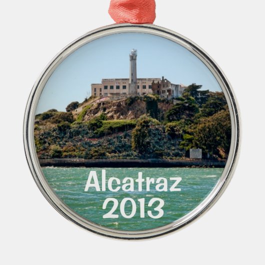 En Métal Ornement de vacances d'Alcatraz (Devant)