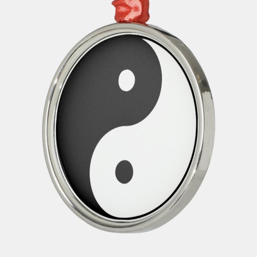 En Métal Ornement de Yin Yang (Gauche)