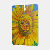 En Métal Ornement des abeilles de tournesol (Avant gauche)