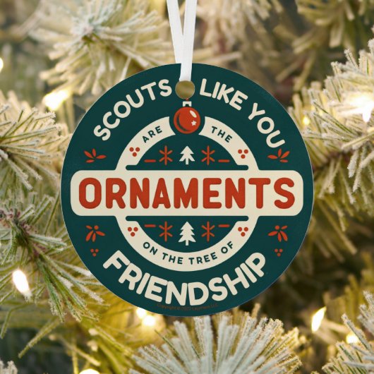 En Métal Ornement des scouts (Insitu)