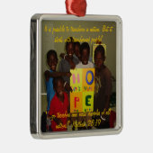 En Métal Ornement d'espoir (Droite)