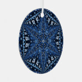 En Métal Ornement étoile bleu arménien (Avant droite)