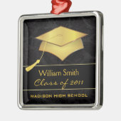 En Métal Ornement fait sur commande de Noël - cadeau (Gauche)