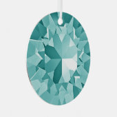 En Métal Ornement Gem Turquoise (Avant droite)