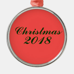 En Métal Ornement personnalisé de Noël