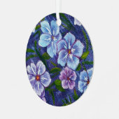 En Métal Ornement Phlox Violet (Avant gauche)