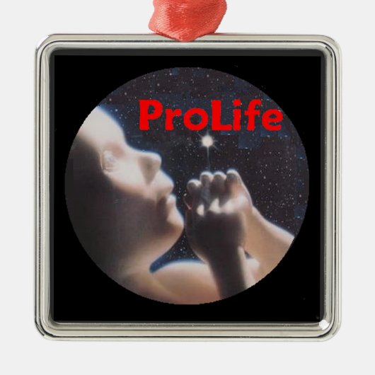En Métal Ornement ProLife (Devant)