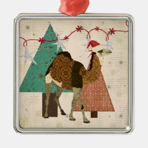 En Métal Ornement rêveur de nuit étoilée de chameau