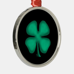 En Métal Ornement rond premium Black Irish