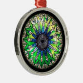 En Métal Ornement vert de Tiffany (Droite)