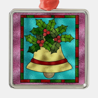 En Métal Stain Verre Cloches design Arbre de Noël Ornement
