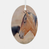 En Métal Stallion regarder ornement (Avant droite)