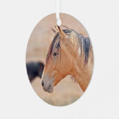 En Métal Stallion regarder ornement (Avant gauche)