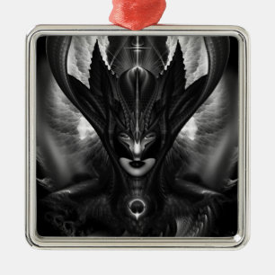 En Métal Taidushan Sai TOT BlackSun Carré Ornement