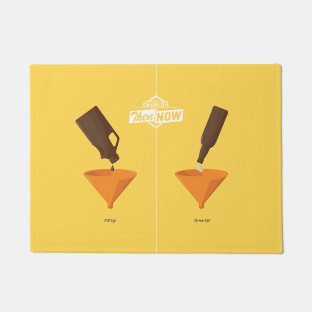 En nu: Beer Pong Deurmat (Voorkant)