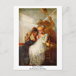 En nu door Francisco De Goya Briefkaart