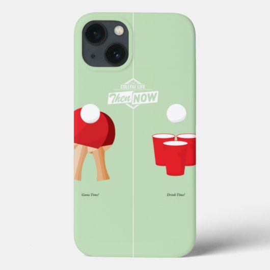 En nu: Ping Pong Case-Mate iPhone Case (Achterkant)