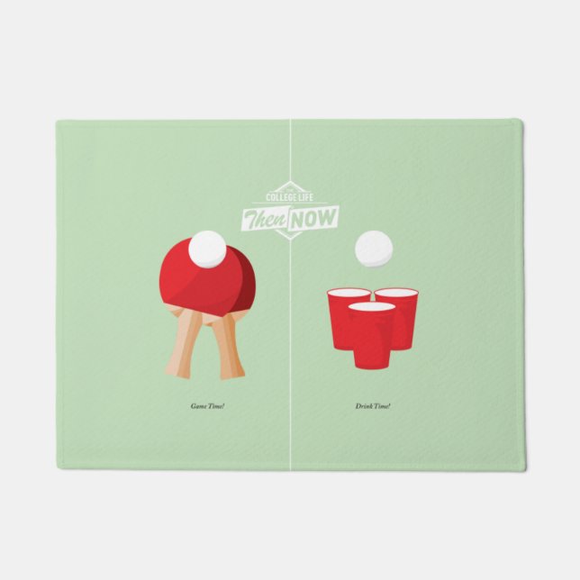 En nu: Ping Pong Deurmat (Voorkant)